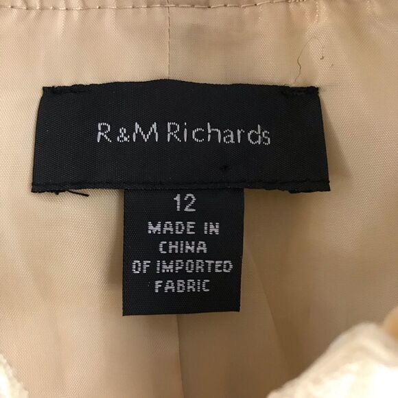 R&M Richards gold shimmer lightweight jacket / top - Picture 6 of 11